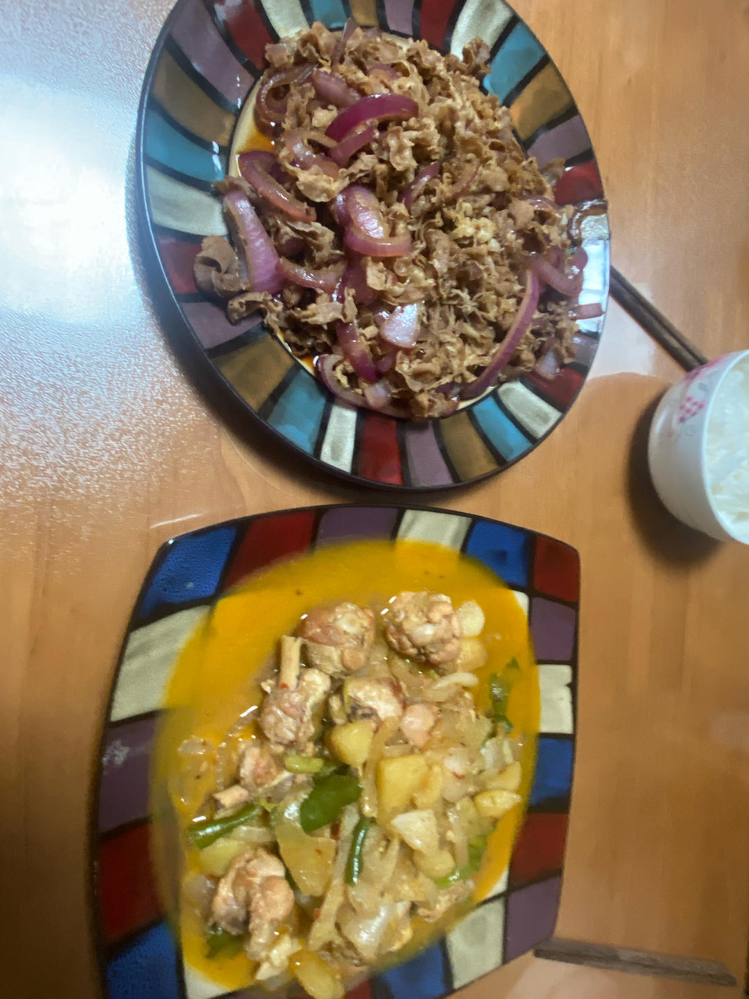 家常孜然洋葱炒羊肉