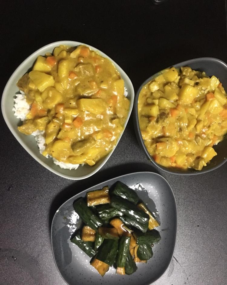 咖喱牛肉