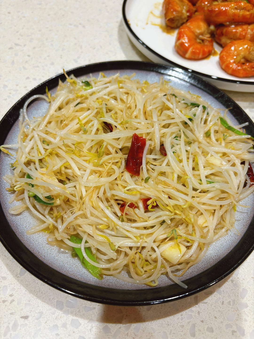 酸辣脆爽的炒豆芽