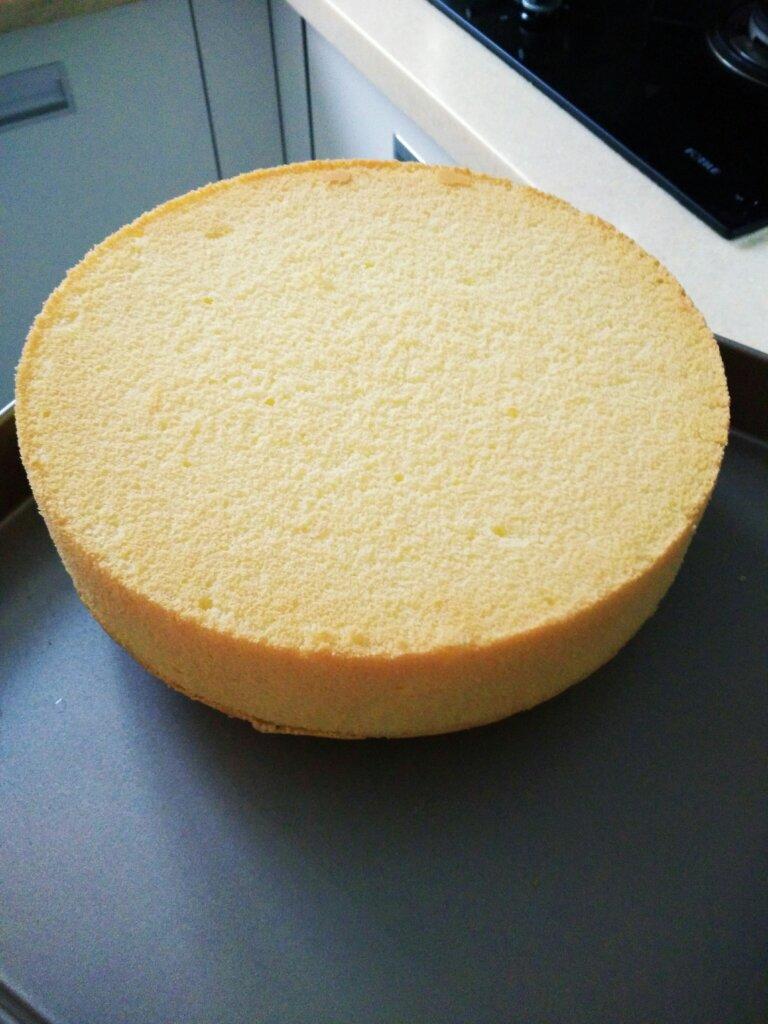8寸戚风蛋糕（改良君之配方）#皮黑森林#