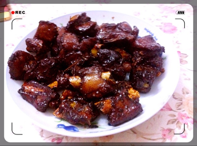 懒人版糖醋排骨
