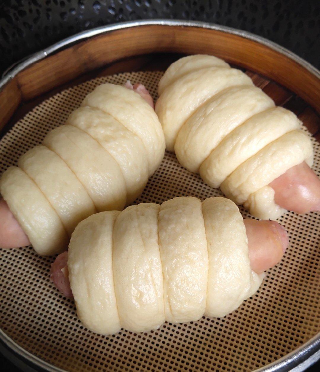 【热狗卷】馒头的花式吃法，你一定没想到！