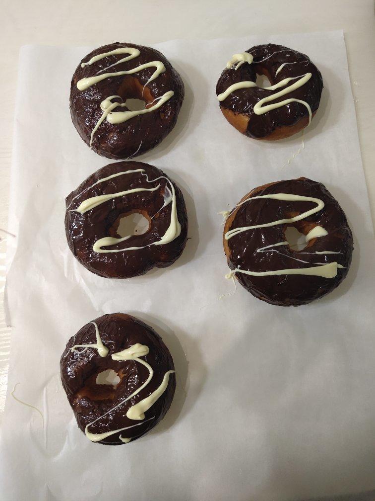 巧克力甜甜圈🍩～油炸版