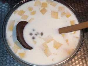 #麦子厨房#美食锅制作牛奶芒果西米捞的做法 步骤6