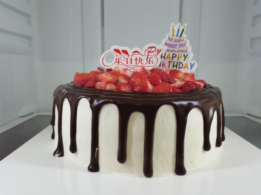 草莓蛋糕（自制草莓酱）