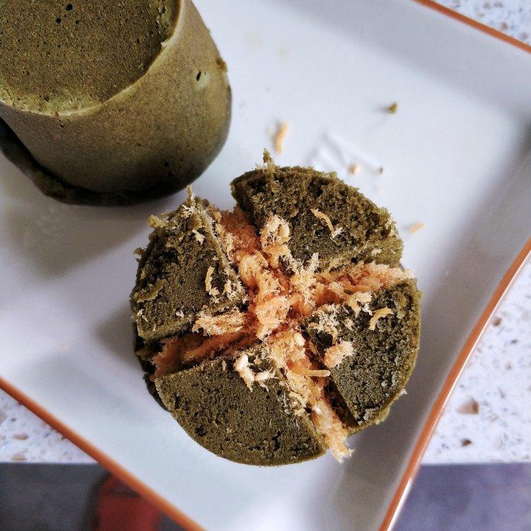 超级简单不用烤箱的豆粉蛋糕