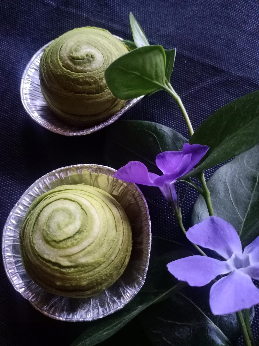 彩色蛋黄酥 螺旋酥 彩酥