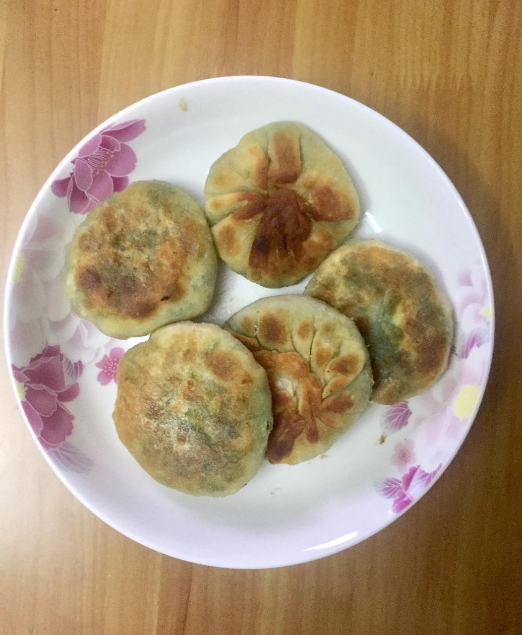 韭菜鸡蛋饼