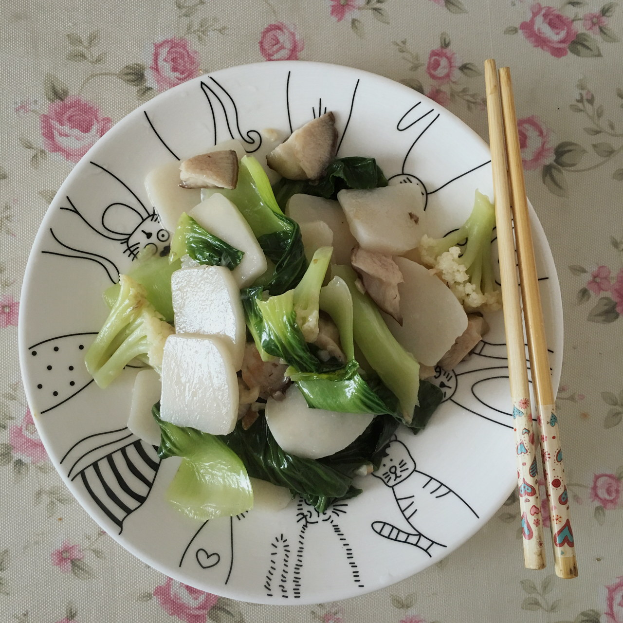 家常炒年糕