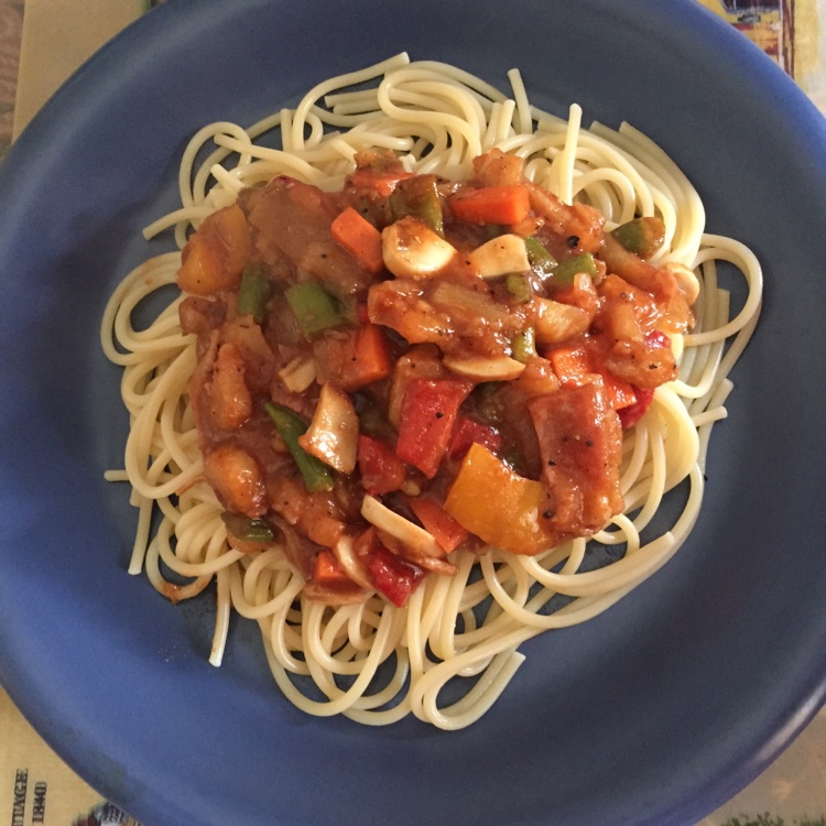 番茄肉酱意大利面