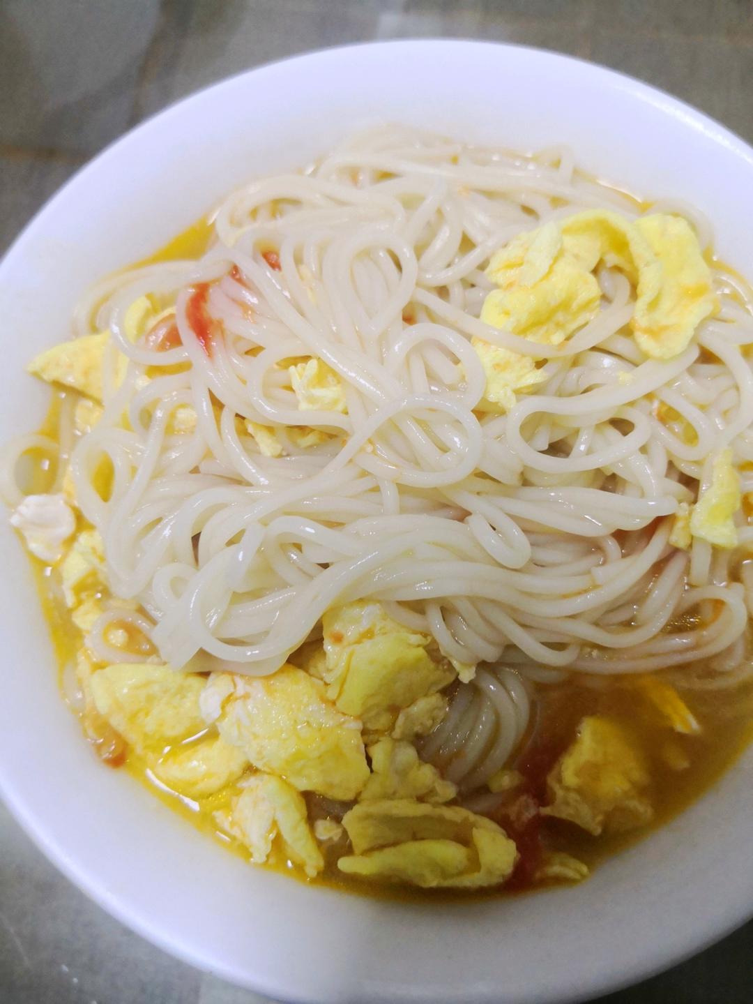 汤都要喝光的西红柿鸡蛋面