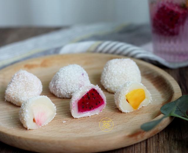 水果麻糬，非常百搭受欢迎的小甜点的做法