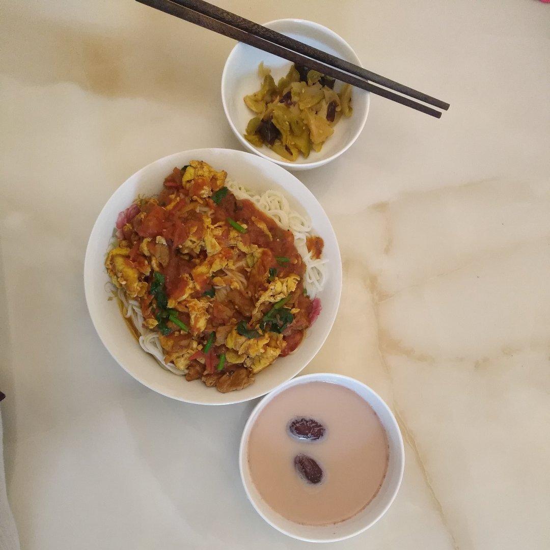 (外婆真传)西红柿打卤面