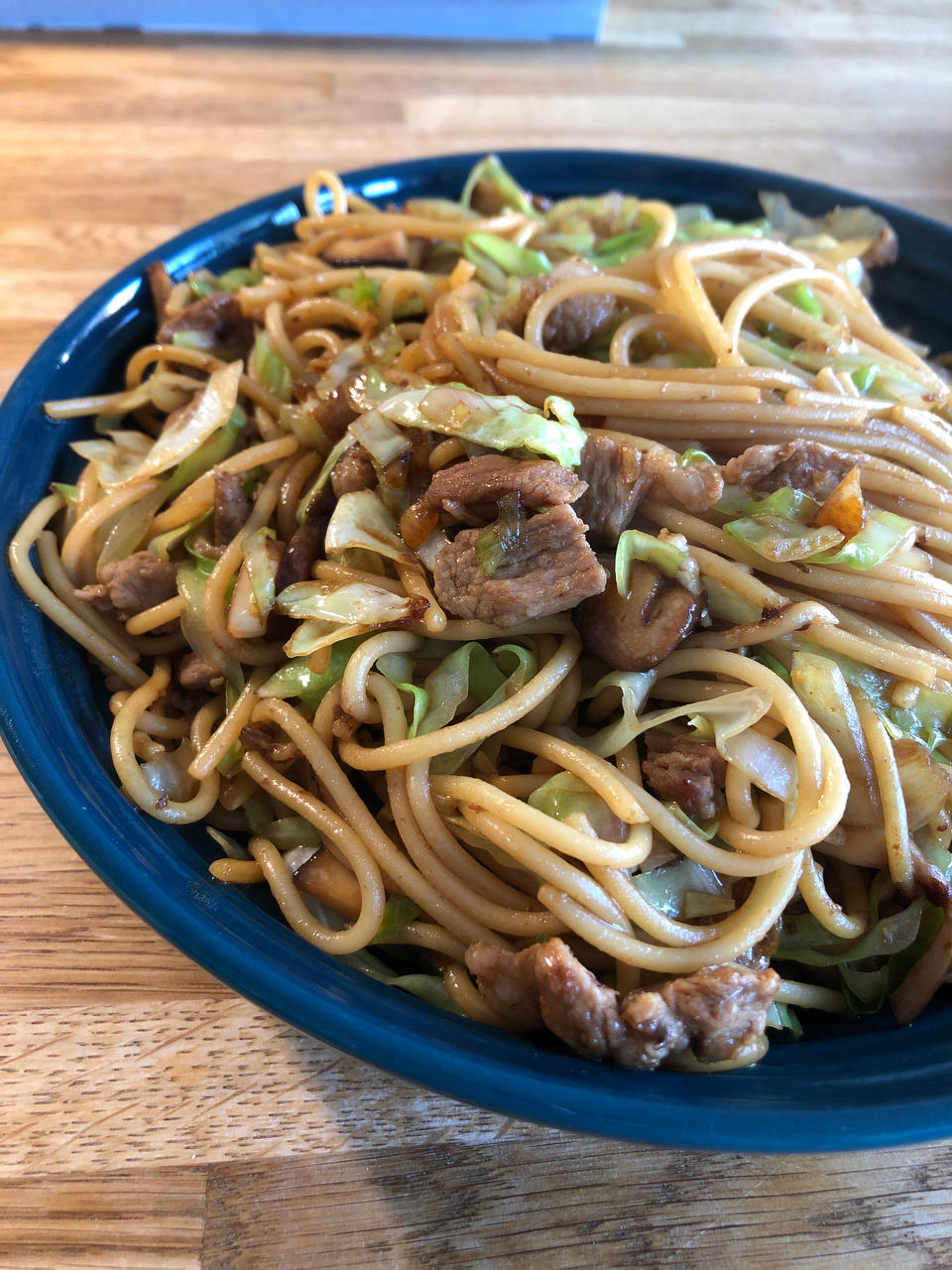 肉丝炒面