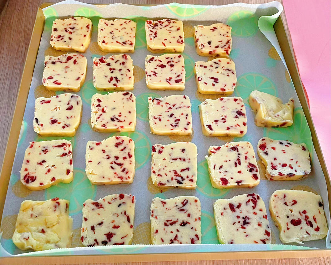 蔓越莓饼干 新手也不怕