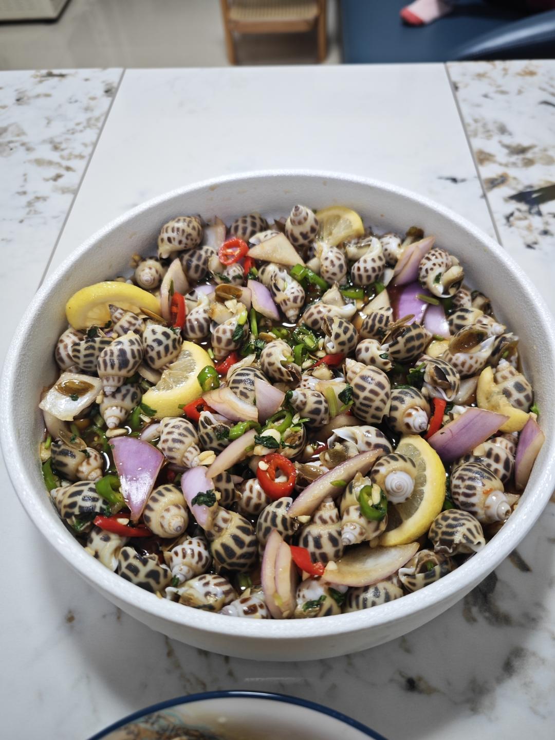 巨清新鲜美！吃一次就上瘾的泰式凉拌花螺