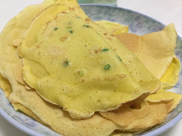 香葱鸡蛋饼