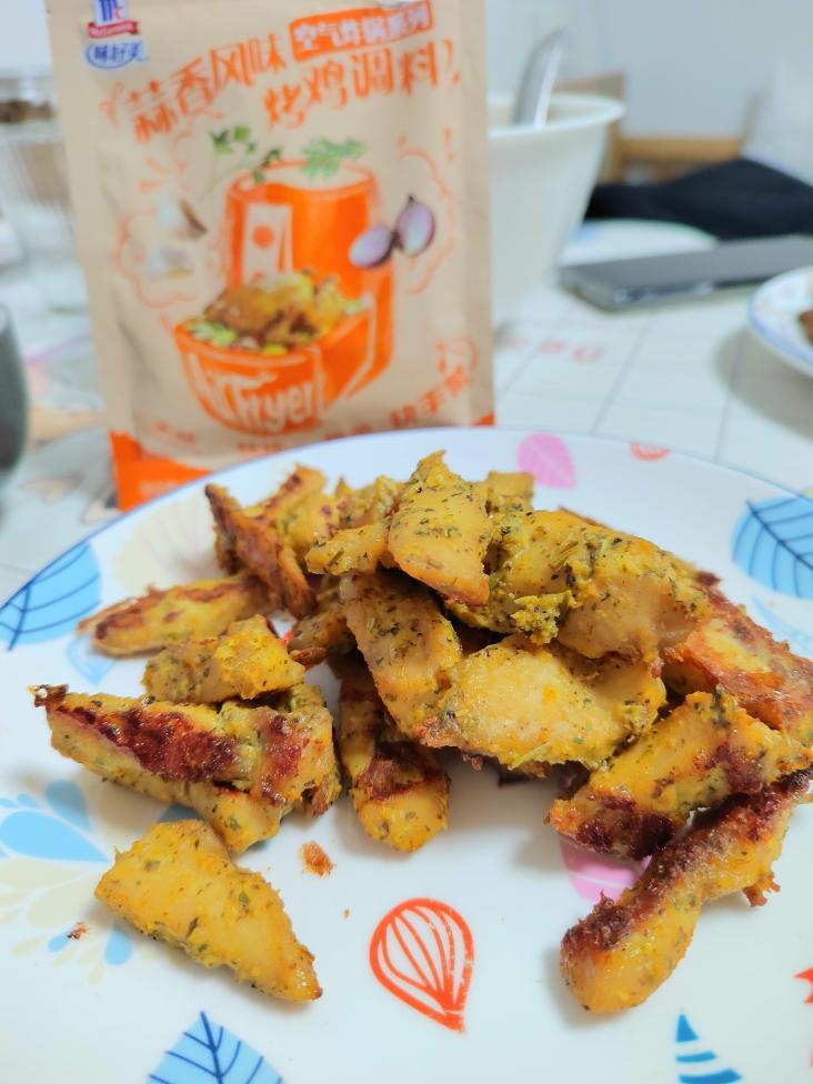 蒜香烤鸡胸的做法