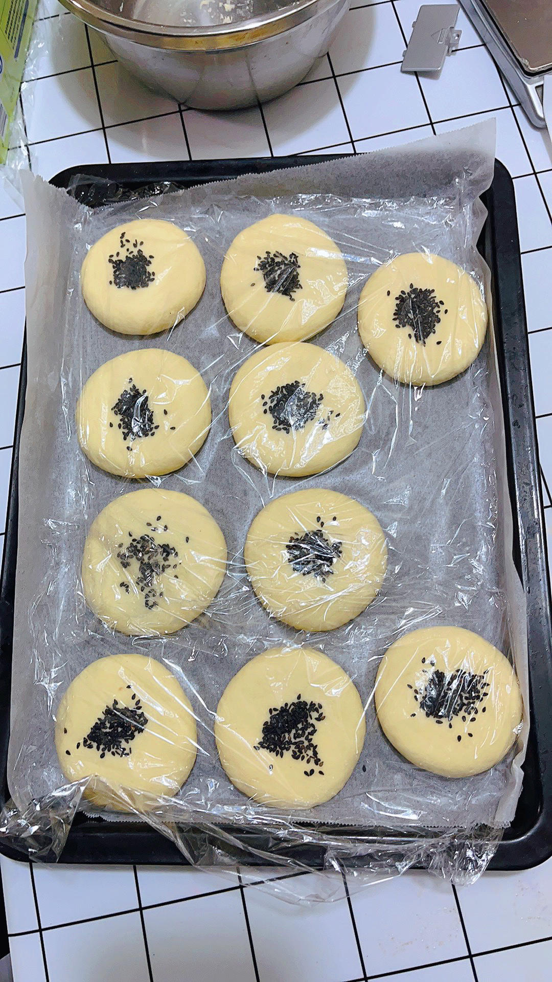山药红豆饼（烤箱平底锅都行）