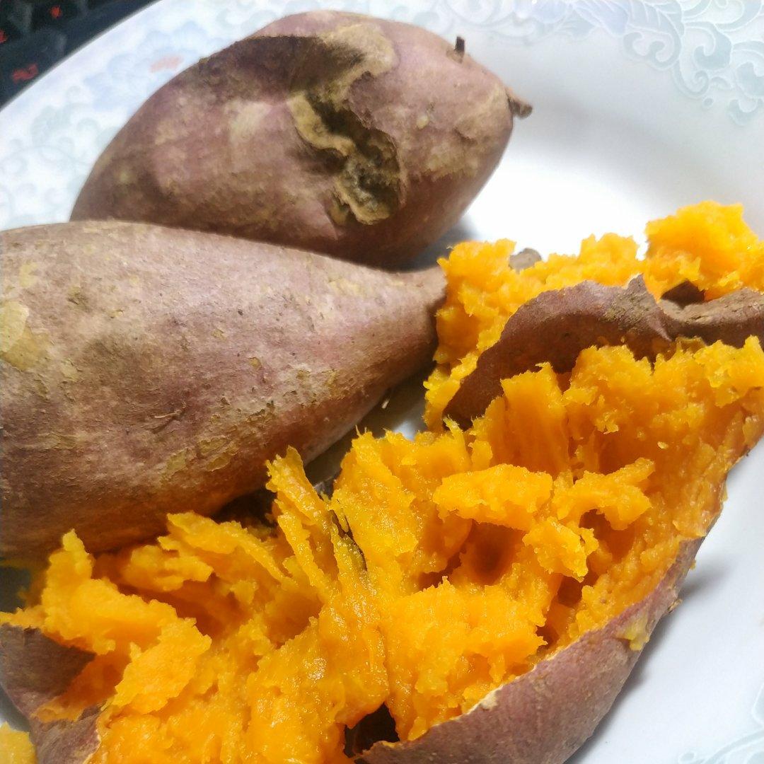 烤红薯前加这一步，糖稀流油，吃起来更香甜