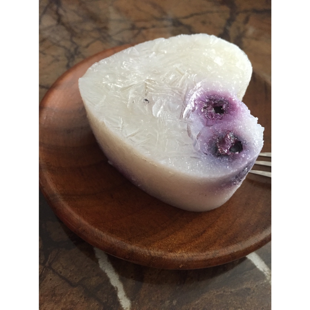 蓝莓果冻