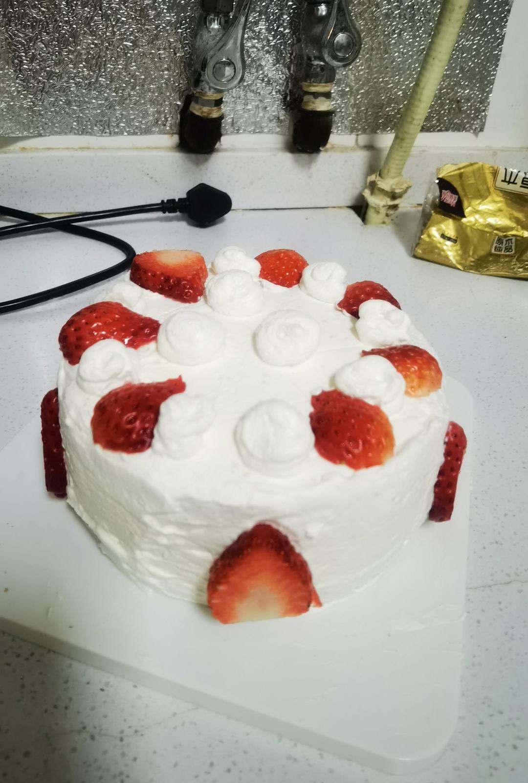 6寸基础戚风（蛋糕胚）