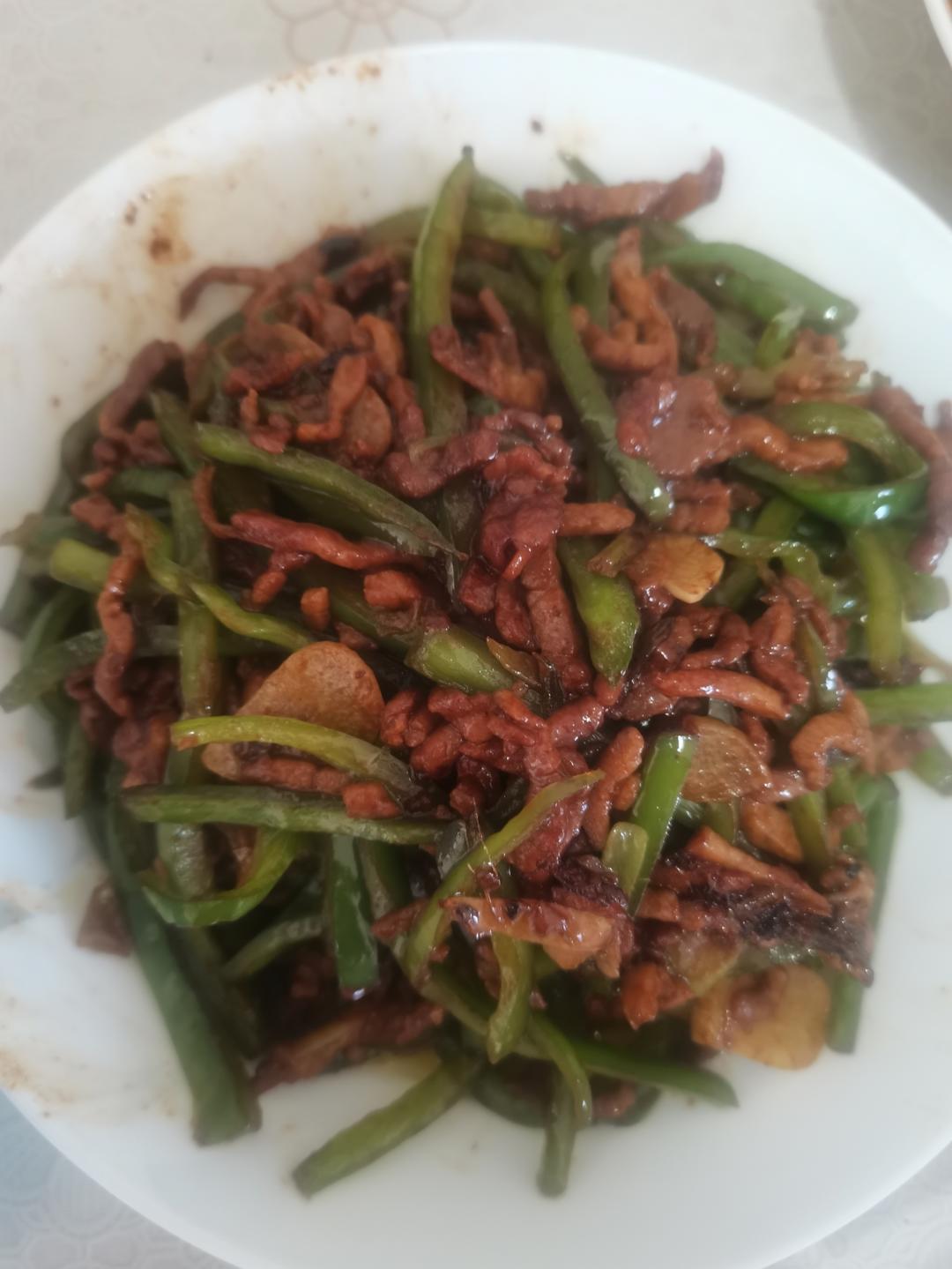 青椒肉丝
