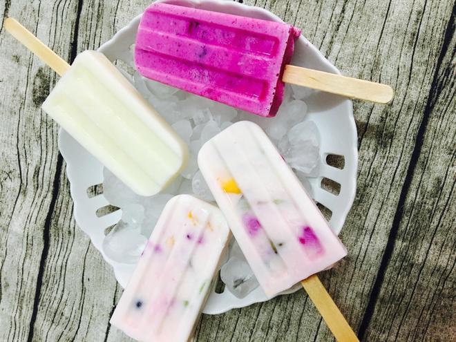 自制酸奶水果棒冰的做法