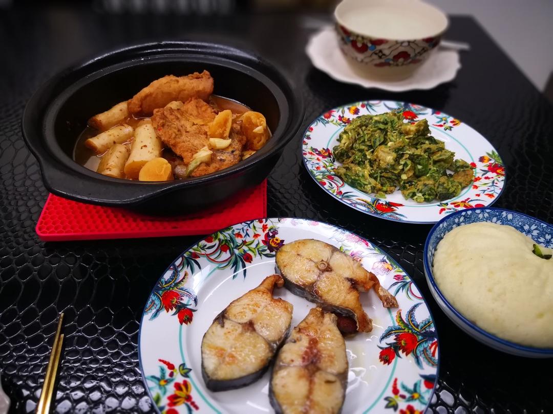 香煎马鲛鱼