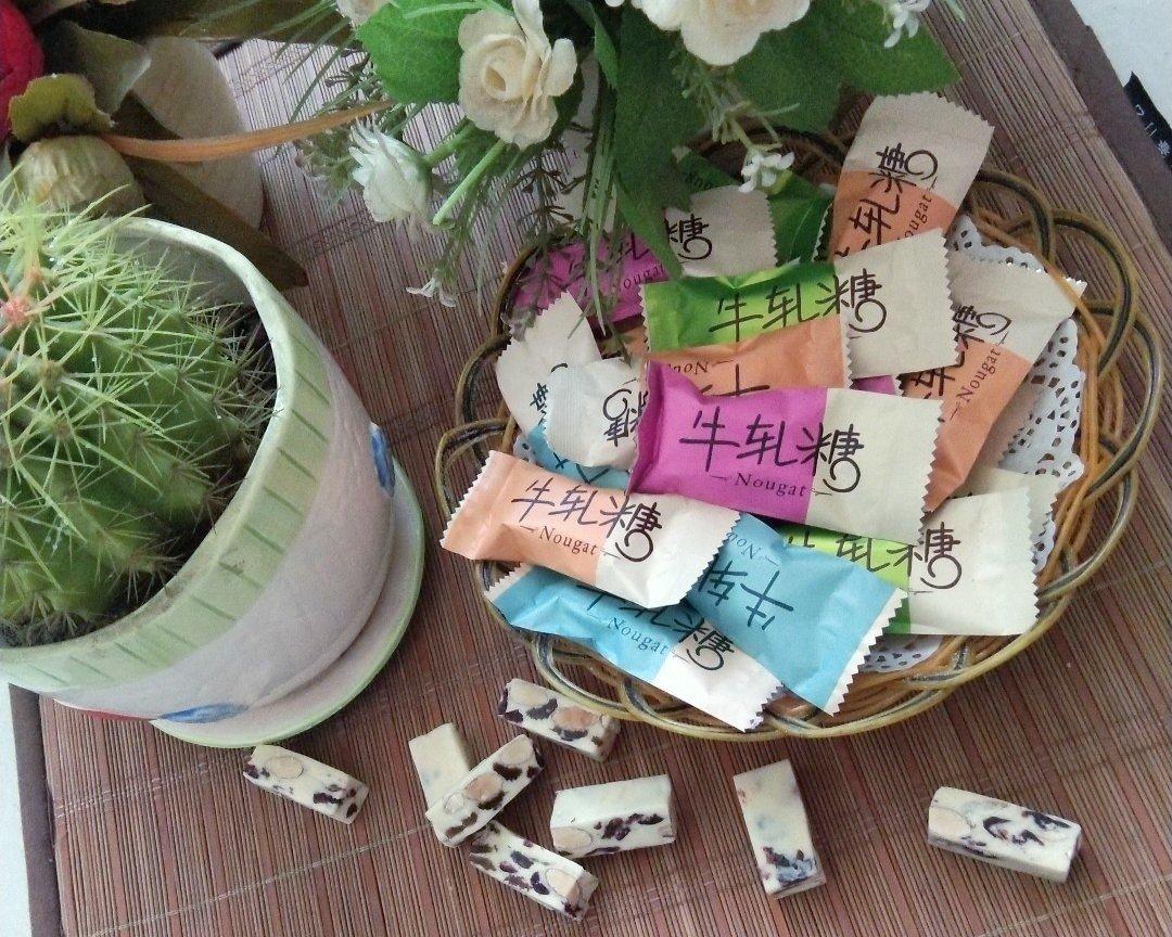 熬糖版牛轧糖（越莓干味）