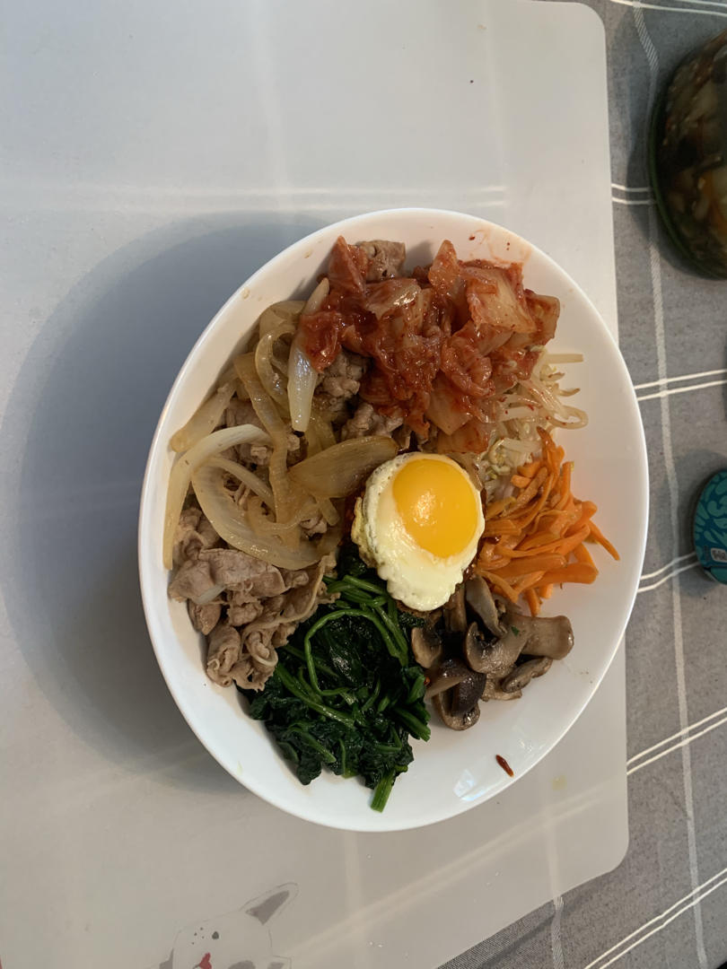 超简单的韩式拌饭