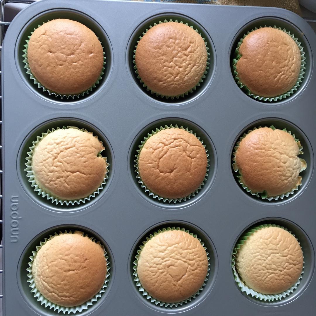 不回缩杯子蛋糕cupcake