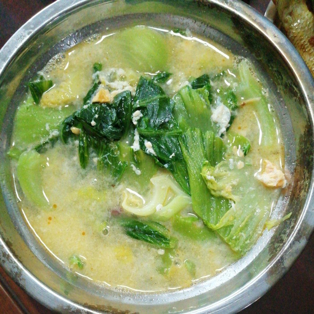 芥菜咸蛋汤，好喝岂止一点点？