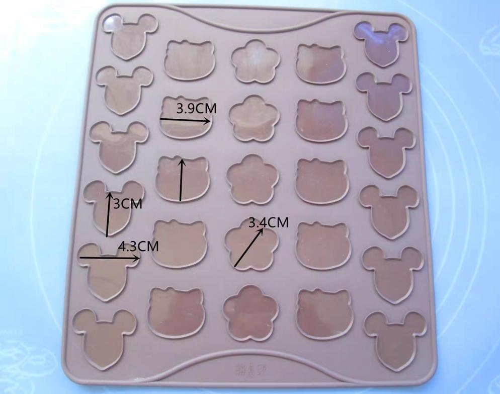 马卡龙硅胶垫饼干垫的做法