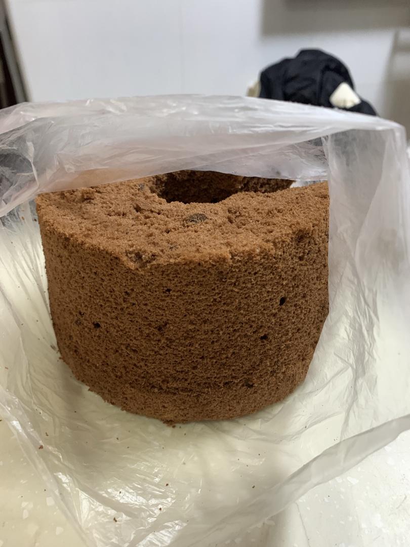 可可戚风蛋糕～8寸～百分百成功