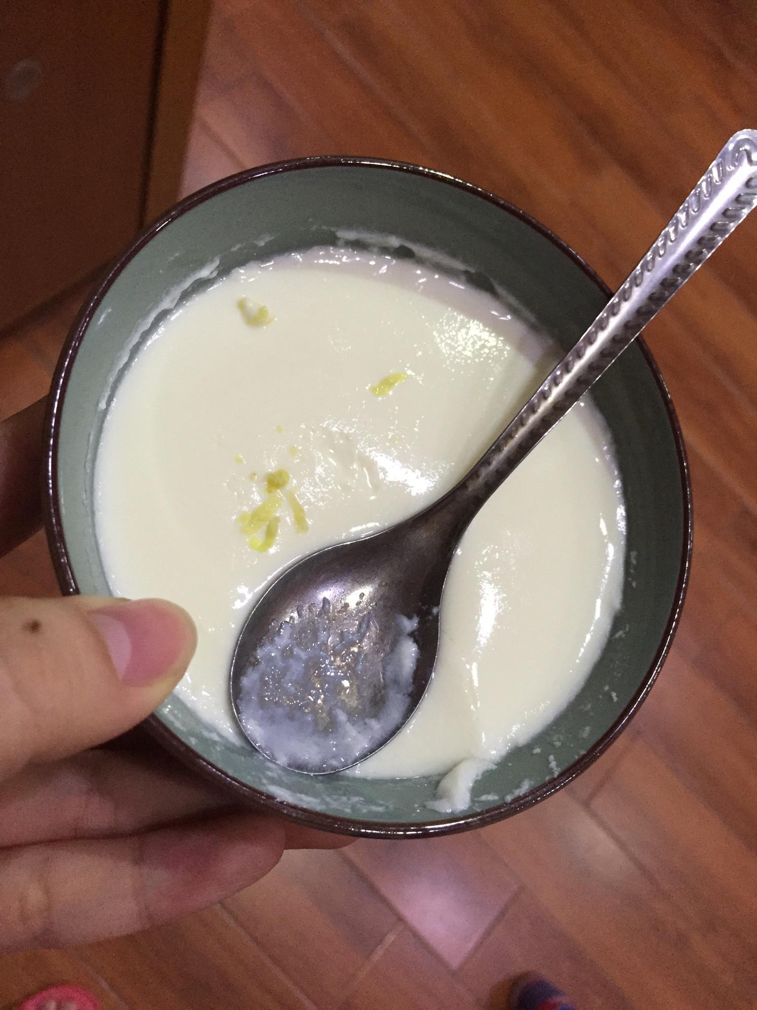 姜汁撞奶的做法 步骤4