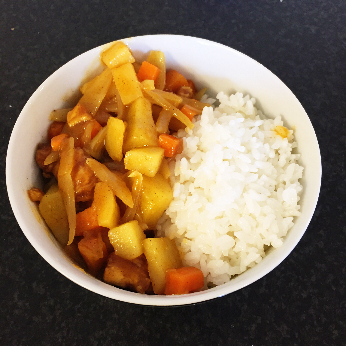 咖喱鸡饭