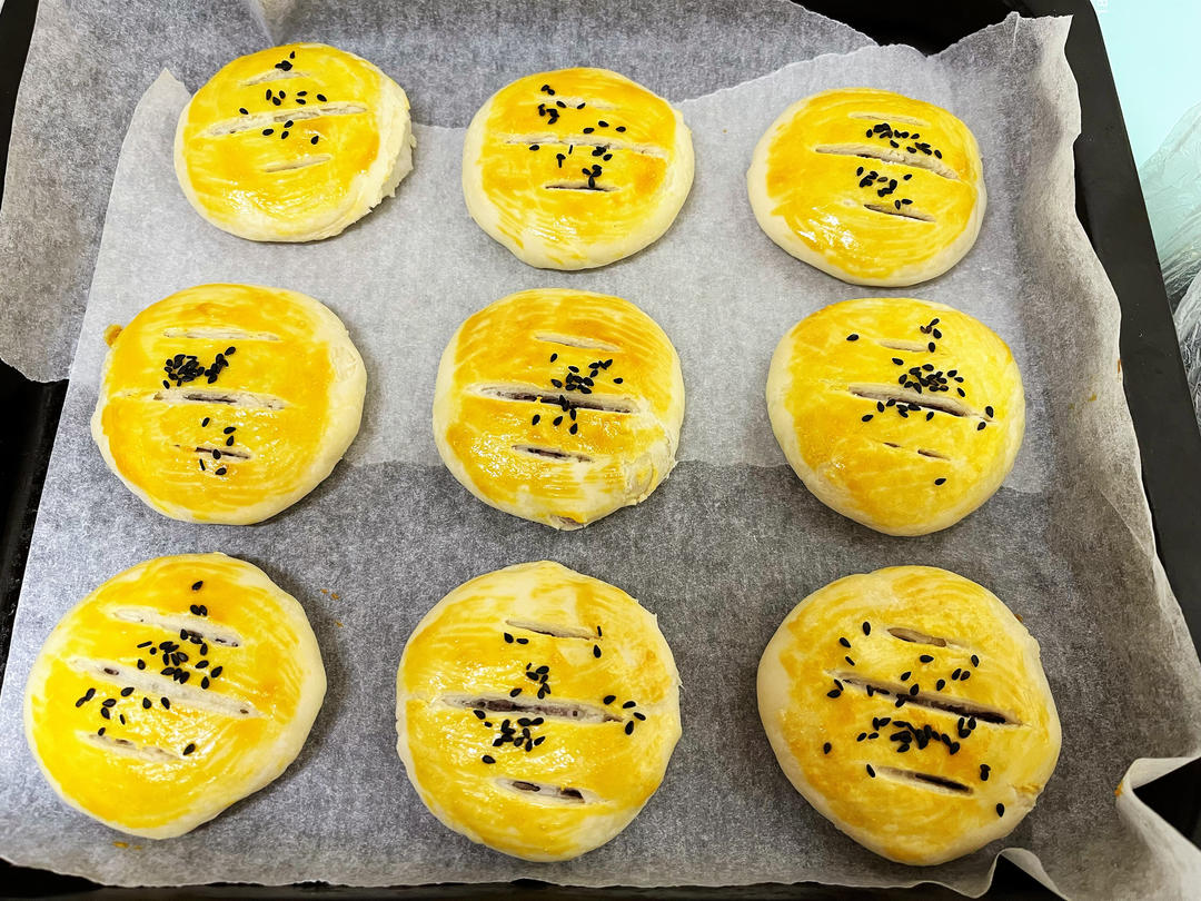 老婆饼（奶黄馅）
