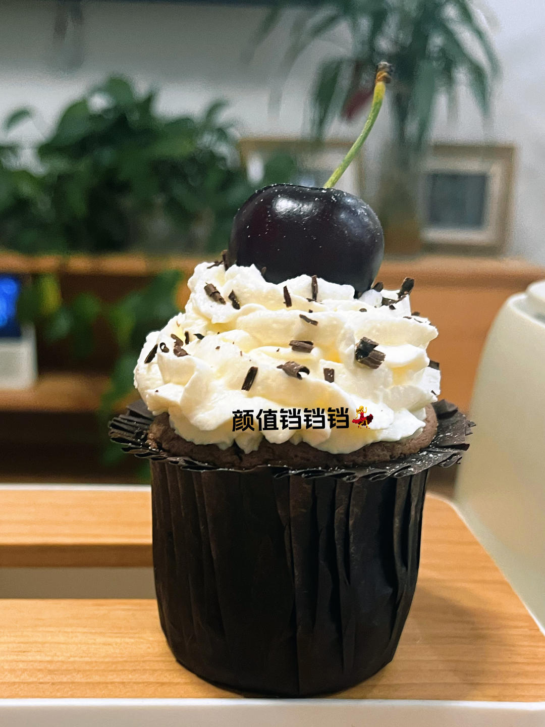 🍒黑森林纸杯蛋糕｜高颜值下午茶甜品