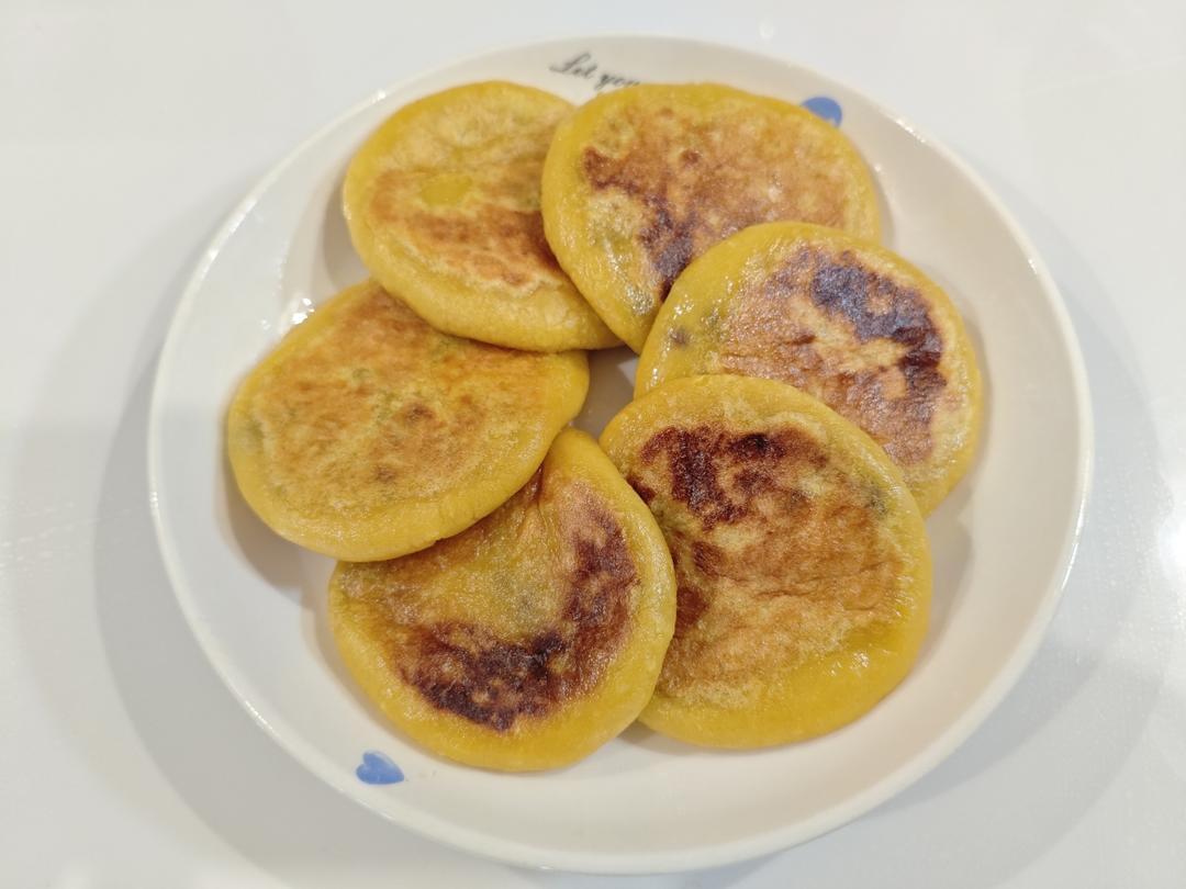 [快手甜品]红豆馅椰香糯米糍(南瓜版)附：南瓜糯米圆子