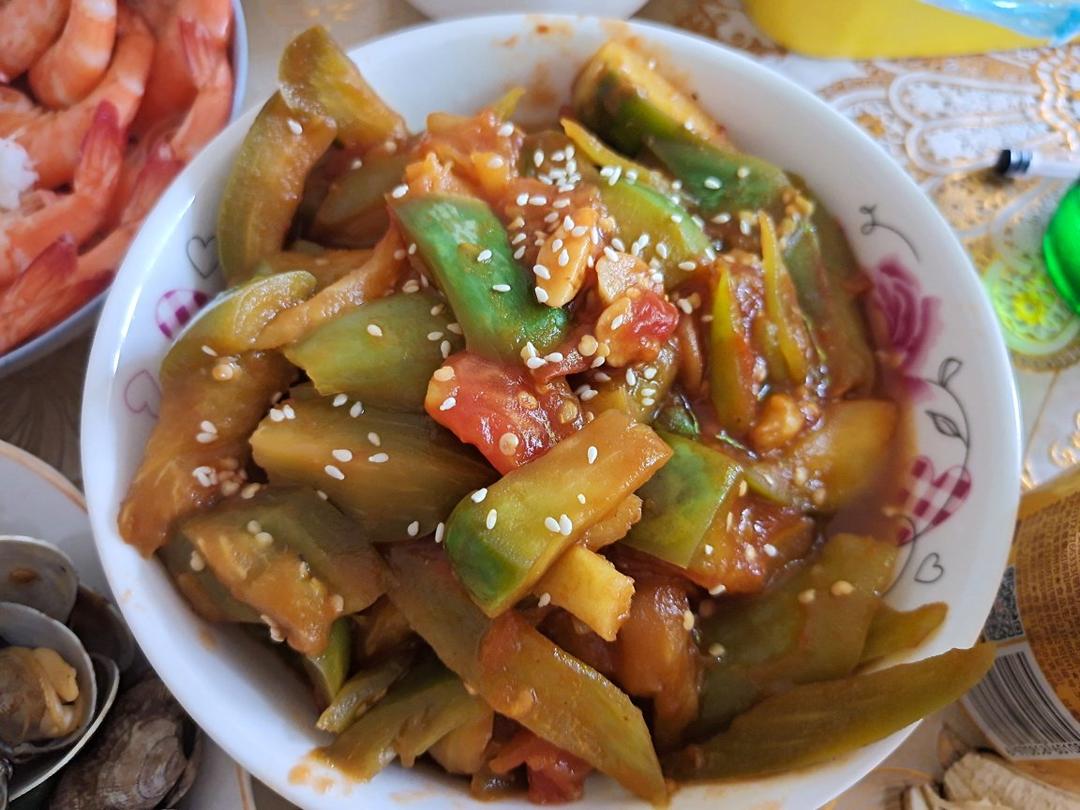 堂妈小厨——番茄烧茄子🍆