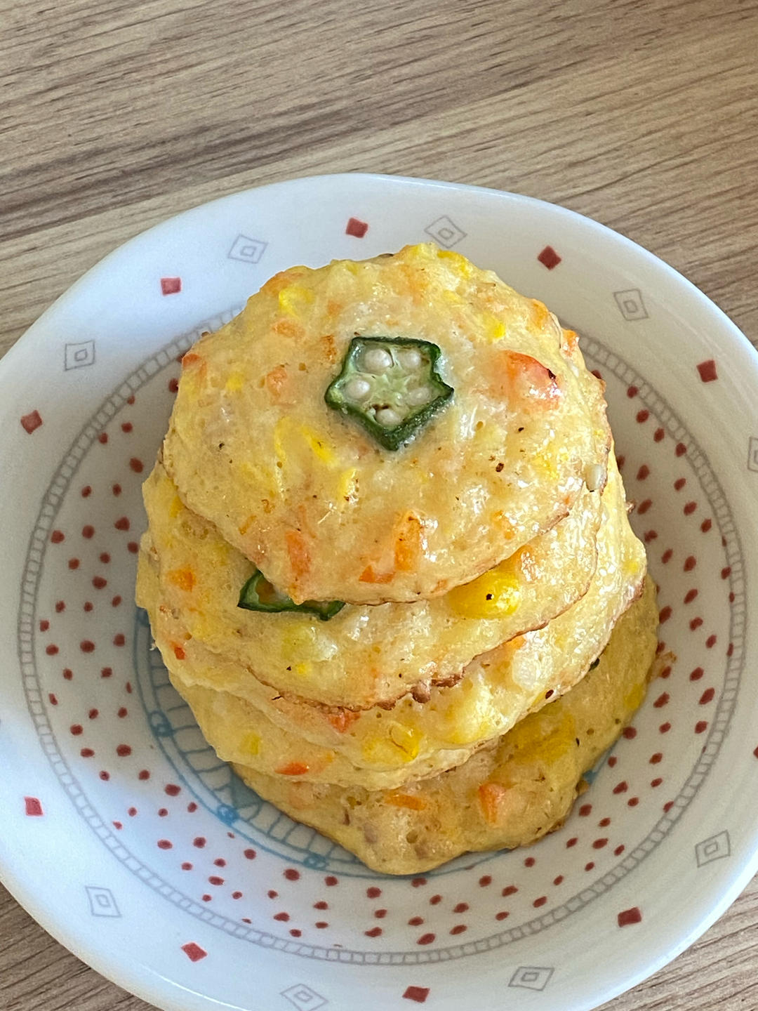 鳕鱼秋葵蛋饼  宝宝辅食食谱