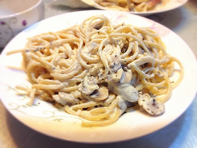 芝士培根意大利面