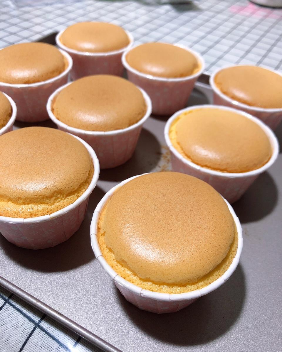 纸杯蛋糕~不开裂不倒扣不回缩