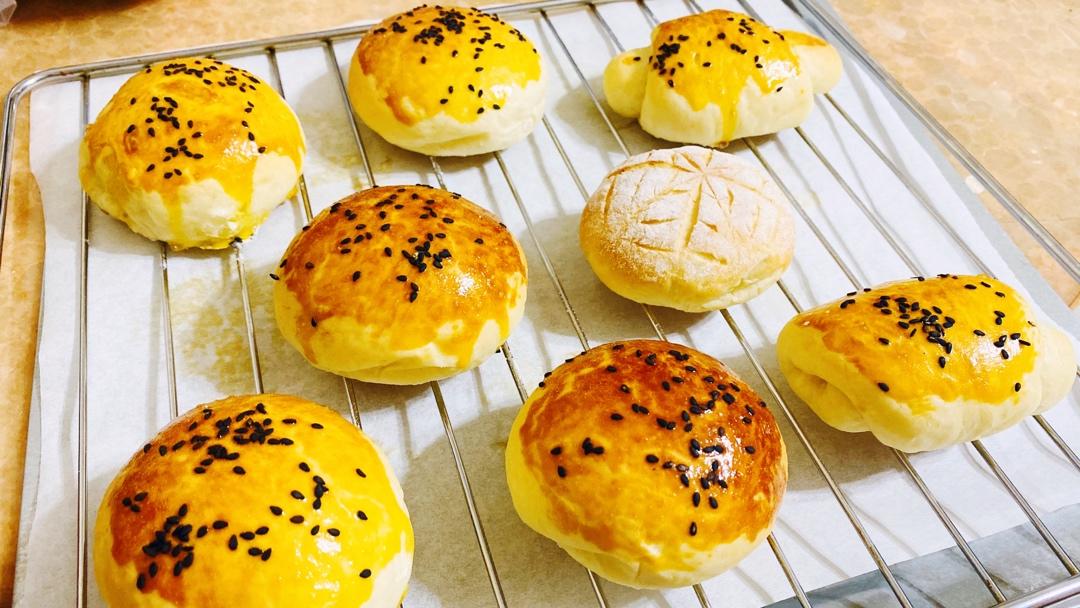 手揉小小牛角包🥐（牛奶面包配方）