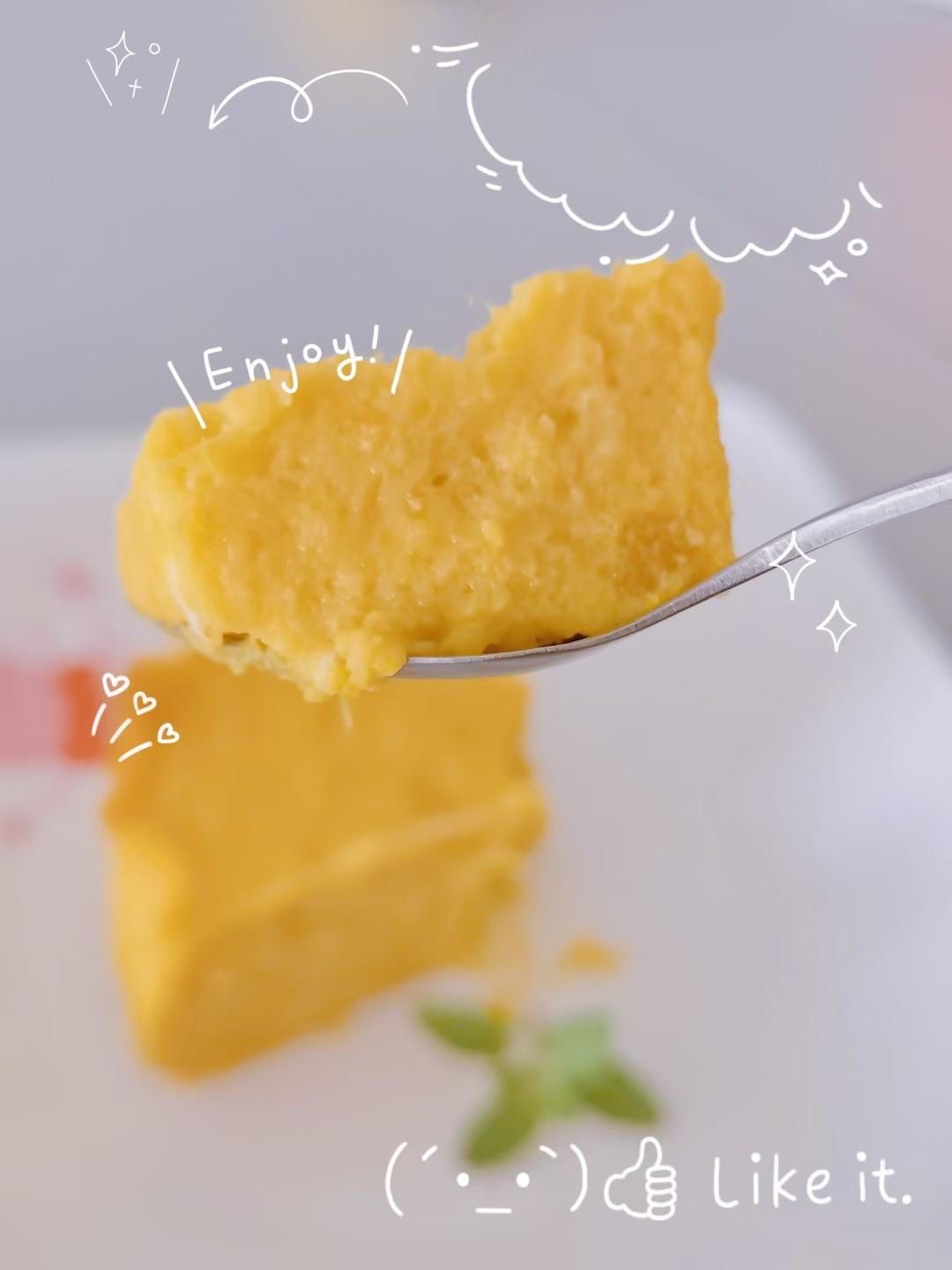 秋天的第一口南瓜芝士蛋糕，浓厚清甜不腻人