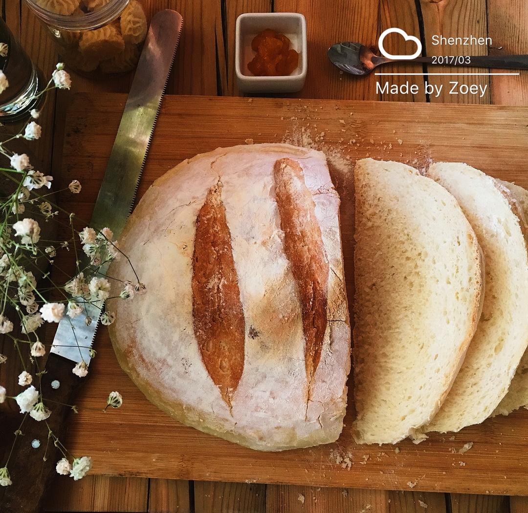 【保罗教你做面包】布鲁姆面包 Bloomer