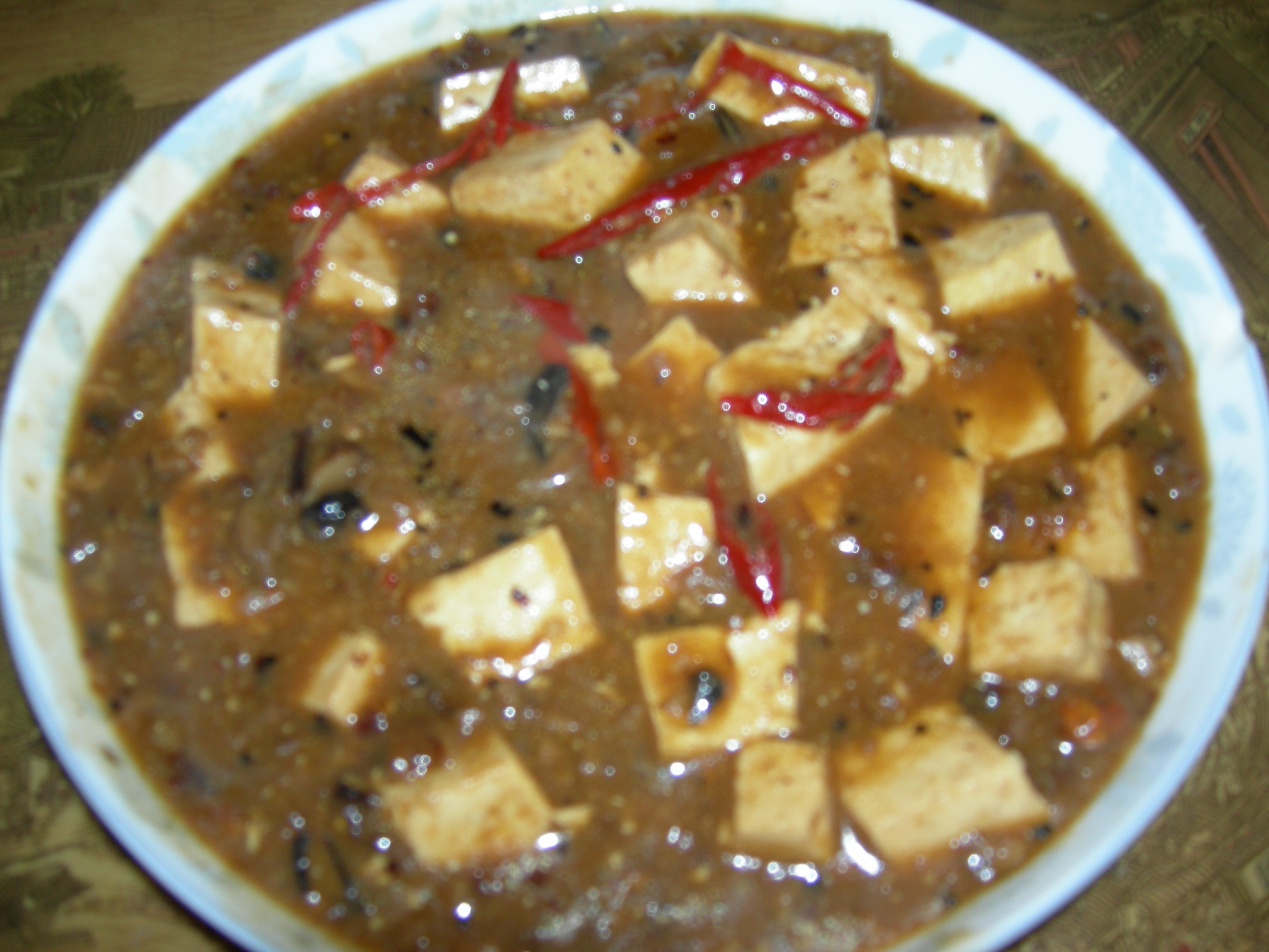 肉末香菇豆腐