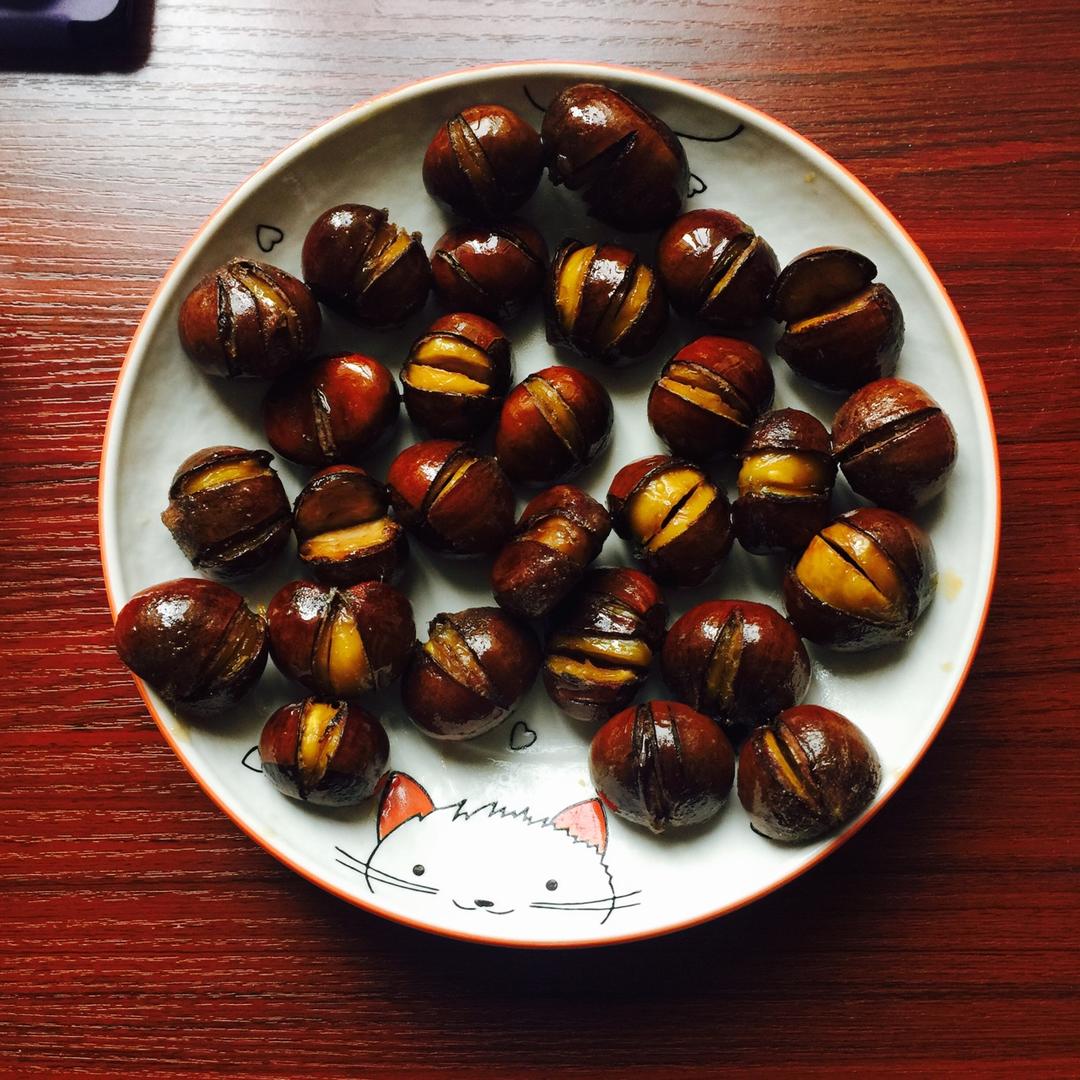 电饭锅糖炒板栗