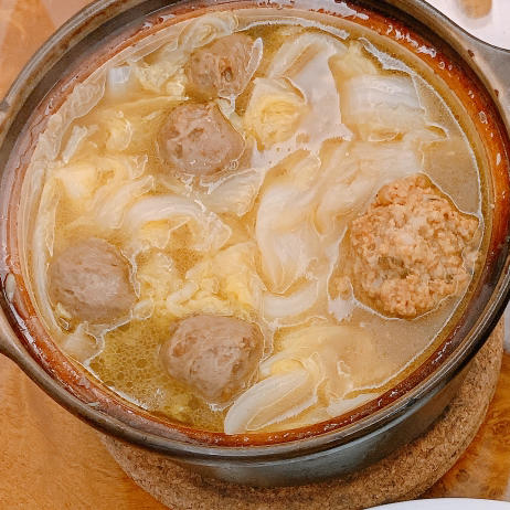 砂锅白菜狮子头